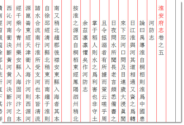《万历淮安府志》文本格式-老淮安