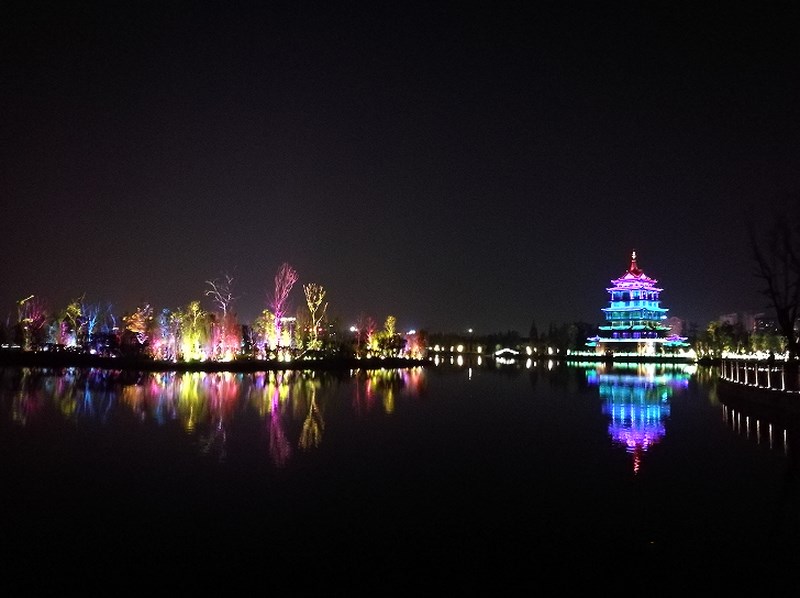 图片[6]-萧湖夜色-老淮安